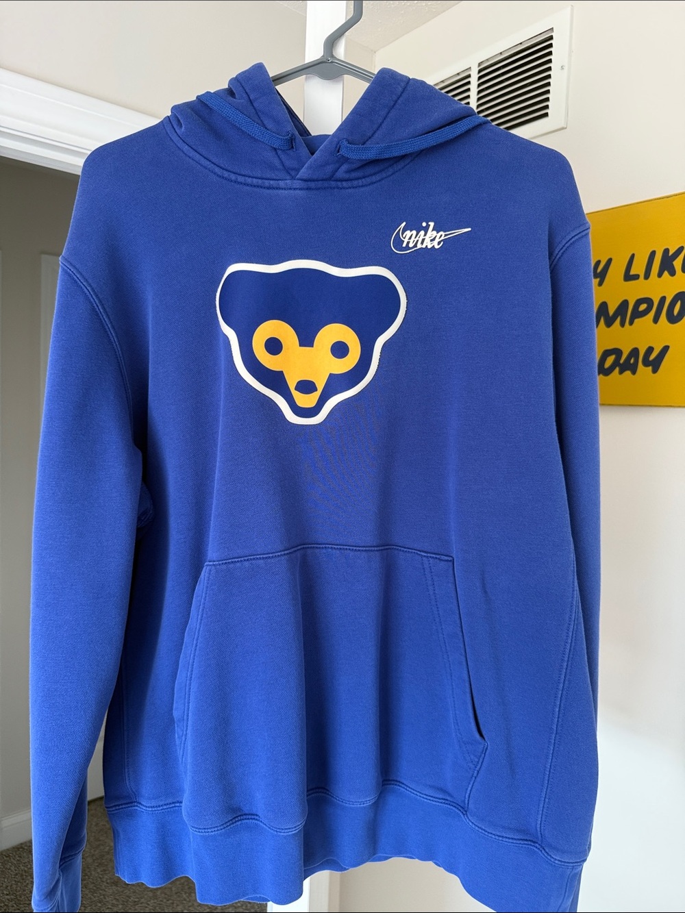 Men’s Nike Cooperstown Chicago Cubs Hoodie